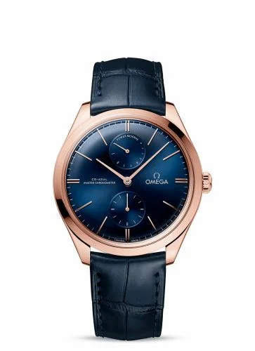 Omega De Ville Trésor Master Chronometer Power Reserve Sedna Gold / Blue 435.53.40.22.03.001 (43553402203001)